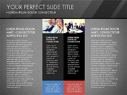 Company Report Presentation Template, Slide 10, 03050, Presentation Templates — PoweredTemplate.com