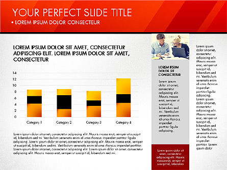 Plantilla de presentación de informes de empresa, Diapositiva 4, 03050, Plantillas de presentación — PoweredTemplate.com