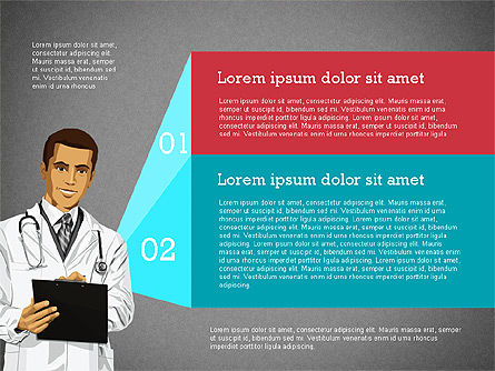 Concept d'hygiène, Diapositive 10, 03051, Schémas d'étapes — PoweredTemplate.com