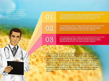 Concept d'hygiène, Diapositive 5, 03051, Schémas d'étapes — PoweredTemplate.com