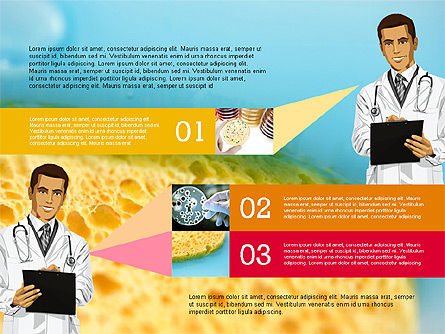 Hygiene Concept, Slide 8, 03051, Stage Diagrams — PoweredTemplate.com