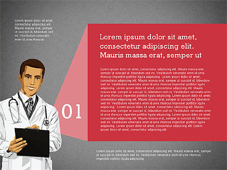 Concept d'hygiène, Diapositive 9, 03051, Schémas d'étapes — PoweredTemplate.com