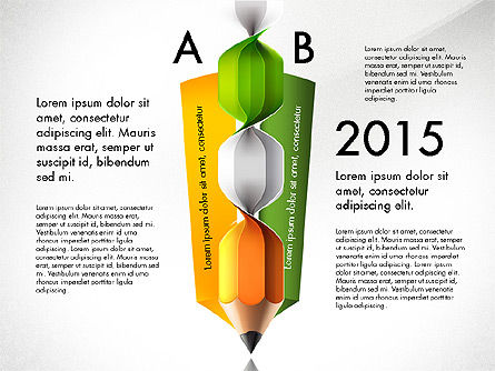 Infographic rapport, Dia 4, 03053, Infographics — PoweredTemplate.com