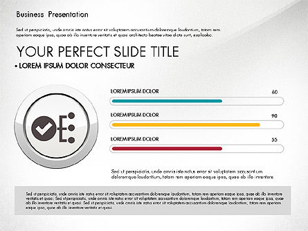 Pitch deck moderno modelo de apresentação, Modelo do PowerPoint, 03057, Modelos de Apresentação — PoweredTemplate.com
