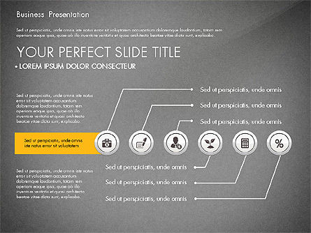 Pitch Deck Modern Presentation Template, Slide 14, 03057, Presentation Templates — PoweredTemplate.com