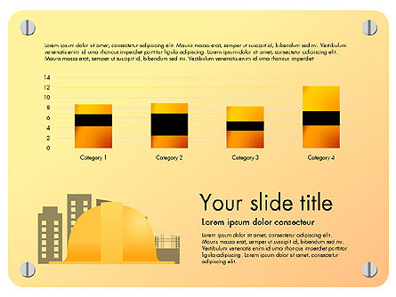 건설 infographics 프리젠 테이션 템플릿, 슬라이드 14, 03059, 프레젠테이션 템플릿 — PoweredTemplate.com