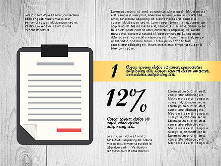 Objek Dan Pilihan, Templat PowerPoint, 03062, Diagram Panggung — PoweredTemplate.com