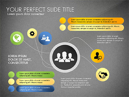 Tableau de spaghetti social, Diapositive 15, 03063, Modèles de présentations — PoweredTemplate.com