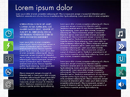 Cubierta plana de los iconos, Diapositiva 7, 03064, Iconos — PoweredTemplate.com