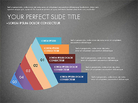 Proses Panah Dan Tahapan, Slide 11, 03074, Diagram Proses — PoweredTemplate.com