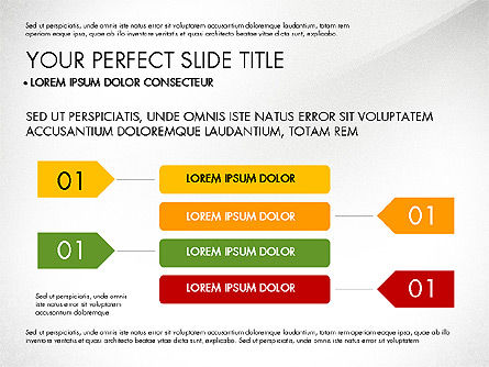 Proses Panah Dan Tahapan, Slide 5, 03074, Diagram Proses — PoweredTemplate.com