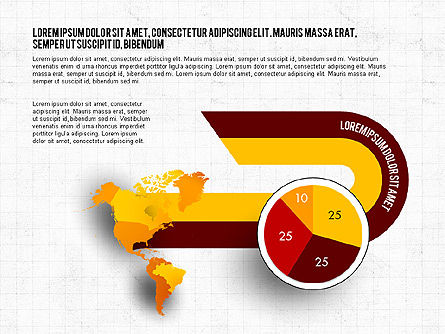 Pilihan Peta Kata Dan Diagram Lingkaran, Slide 7, 03077, Bagan Bulat — PoweredTemplate.com