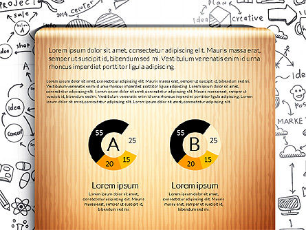 Dati presentazione rapporto guidato, Slide 6, 03078, Diagrammi e Grafici con Dati — PoweredTemplate.com