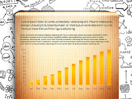 Data driven presentatie rapport, Dia 7, 03078, Datagestuurde Diagrammen — PoweredTemplate.com