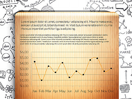 Data driven presentatie rapport, Dia 8, 03078, Datagestuurde Diagrammen — PoweredTemplate.com