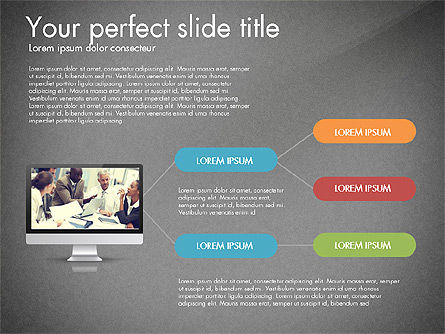 Modern Data Driven Presentation Report, Slide 11, 03080, Presentation Templates — PoweredTemplate.com