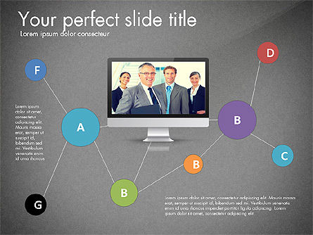 Informe de presentación de datos moderno impulsado por datos, Diapositiva 15, 03080, Plantillas de presentación — PoweredTemplate.com