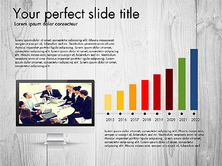 Informe de presentación de datos moderno impulsado por datos, Diapositiva 5, 03080, Plantillas de presentación — PoweredTemplate.com