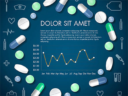 Presentazione medica con i grafici, Slide 13, 03086, Diagrammi e Grafici Medici — PoweredTemplate.com