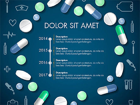 Presentazione medica con i grafici, Slide 16, 03086, Diagrammi e Grafici Medici — PoweredTemplate.com