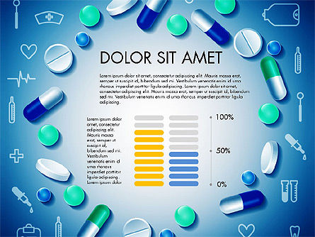 Présentation médicale avec tableaux, Diapositive 7, 03086, Schémas et graphiques médicaux — PoweredTemplate.com