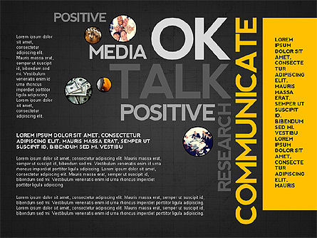Plantilla de presentación de motivación positiva, Diapositiva 13, 03089, Plantillas de presentación — PoweredTemplate.com