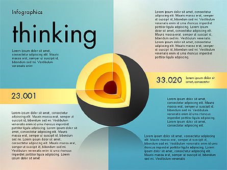 Denken und Analysen Infografiken, Folie 5, 03091, Infografiken — PoweredTemplate.com