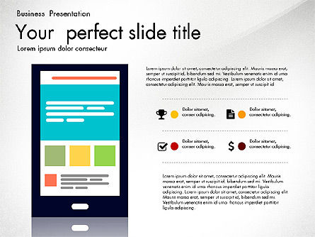 Newsmaking Presentation Template, Slide 7, 03093, Presentation Templates — PoweredTemplate.com