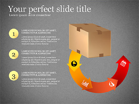 On Time Delivery Presentation Template, Slide 10, 03095, Presentation Templates — PoweredTemplate.com
