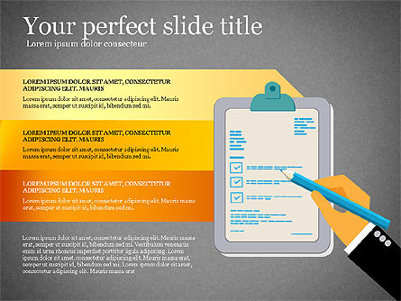 Op tijd leveren presentatiesjabloon, Dia 13, 03095, Presentatie Templates — PoweredTemplate.com