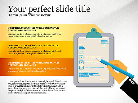 Op tijd leveren presentatiesjabloon, Dia 5, 03095, Presentatie Templates — PoweredTemplate.com