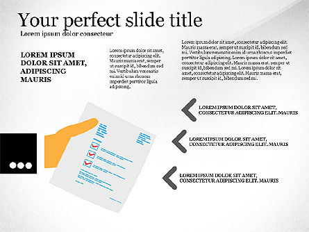 In tempo modello di presentazione di consegna, Slide 6, 03095, Modelli Presentazione — PoweredTemplate.com