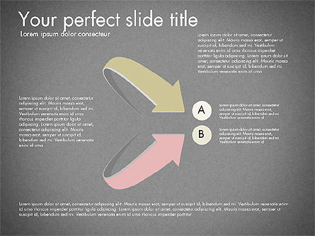 Options et étapes avec les feuilles, Diapositive 16, 03099, Schémas d'étapes — PoweredTemplate.com