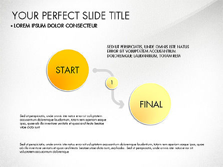 Step by Step Timeline Diagram, PowerPoint Template, 03102, Timelines & Calendars — PoweredTemplate.com