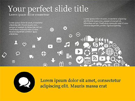Gente Social Presentación Concepto, Diapositiva 16, 03103, Plantillas de presentación — PoweredTemplate.com