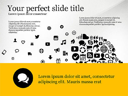 Social People Presentation Concept, Slide 8, 03103, Presentation Templates — PoweredTemplate.com