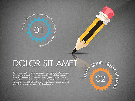 Modèle de présentation de travail de bureau, Diapositive 10, 03104, Modèles de présentations — PoweredTemplate.com