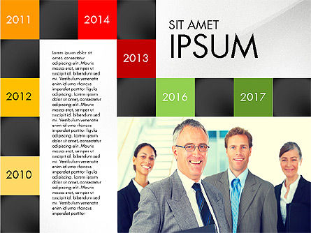 Concept de présentation de l'équipe de conseil, Diapositive 4, 03105, Modèles de présentations — PoweredTemplate.com