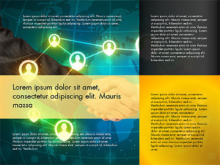 Company Profile Presentation Concept, Slide 8, 03110, Presentation Templates — PoweredTemplate.com