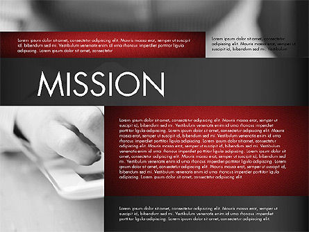 Company Profile Presentation Concept, Slide 9, 03110, Presentation Templates — PoweredTemplate.com