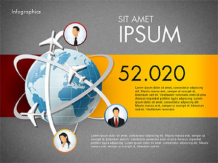 Modèle de présentation des résultats financiers, Diapositive 10, 03111, Modèles de présentations — PoweredTemplate.com
