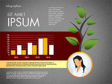 Modèle de présentation des résultats financiers, Diapositive 14, 03111, Modèles de présentations — PoweredTemplate.com