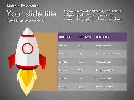 Project Launch Presentation Deck, Slide 16, 03112, Presentation Templates — PoweredTemplate.com