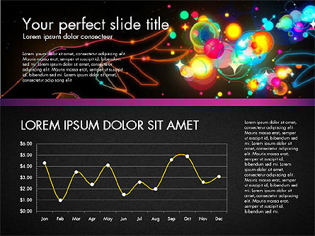 Data Driven Entertainment Presentation Template, Slide 3, 03114, Data Driven Diagrams and Charts — PoweredTemplate.com