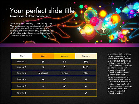 数据驱动的娱乐演示模板, 幻灯片 8, 03114, 数据驱动图和图表 — PoweredTemplate.com