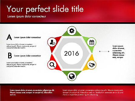 Plantilla de presentación comparativa, Diapositiva 5, 03127, Plantillas de presentación — PoweredTemplate.com
