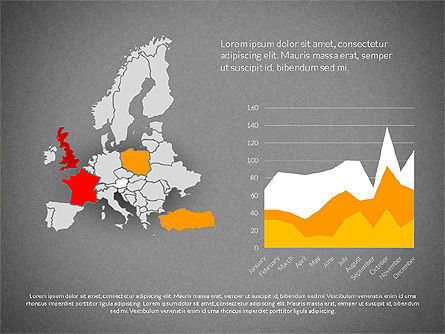 국가 infographics, 슬라이드 12, 03128, 인포메이션 그래픽 — PoweredTemplate.com