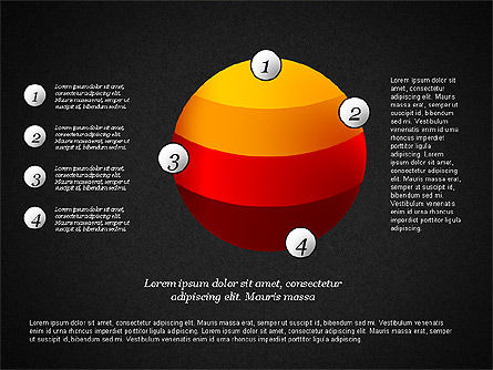 Objets composés, Diapositive 14, 03129, Formes — PoweredTemplate.com