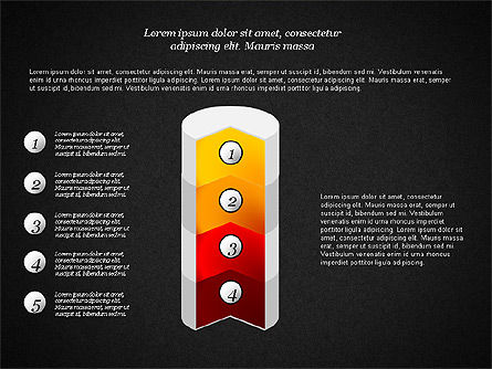 복합 객체, 슬라이드 16, 03129, 모양 — PoweredTemplate.com