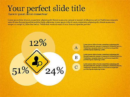 Infographics with Road Signs, Slide 11, 03131, Infographics — PoweredTemplate.com